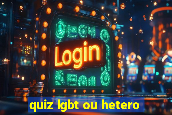 quiz lgbt ou hetero